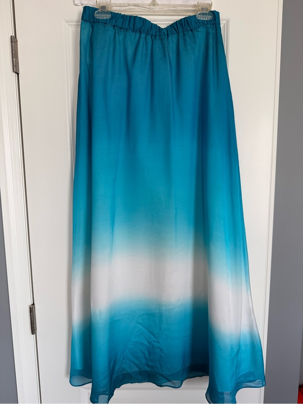 White House Black Market Ombre Maxi Skirt - Size M
